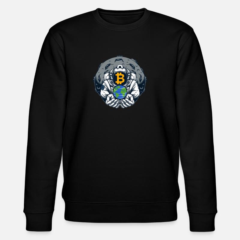 Bitcoin to the Moon - Sweat bio CHANGER Stanley/Stella Unisexe - noir