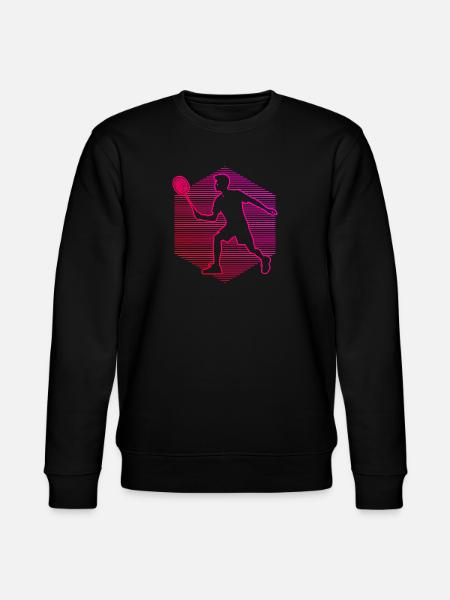 Badminton player Badminton Squash Badminton - Stanley/Stella CHANGER Unisex Organic Sweatshirt - black