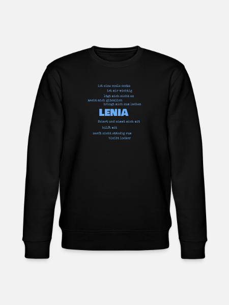 Lenia comme dicton - Sweat bio CHANGER Stanley/Stella Unisexe - noir