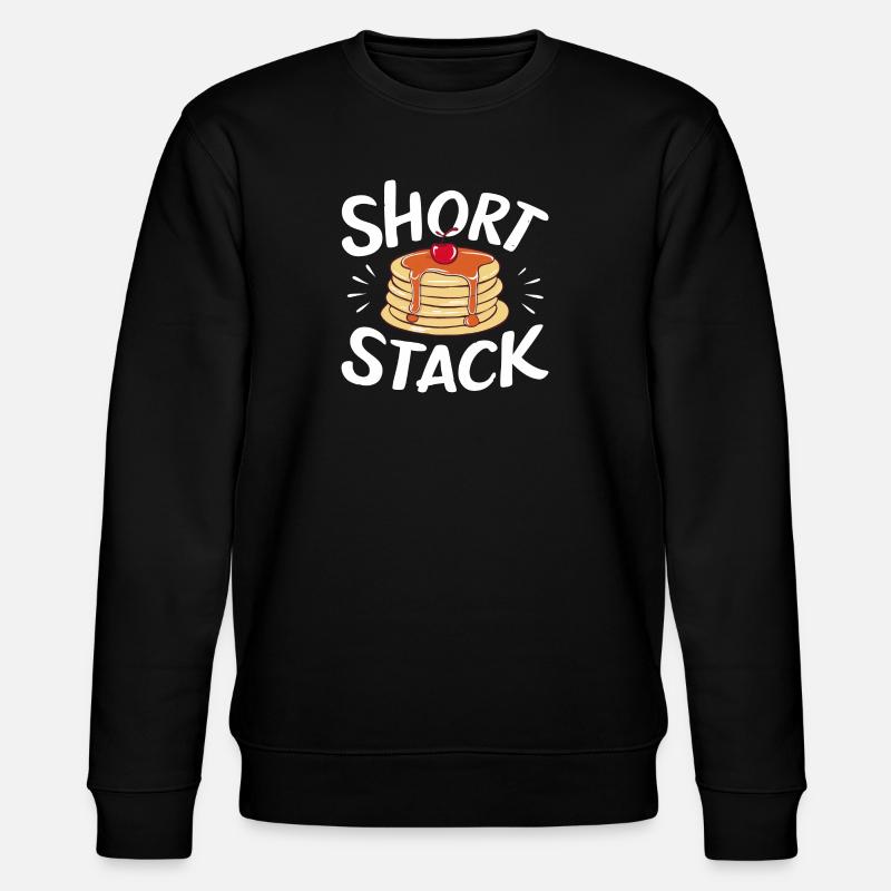 Pancakes Breakfast Food Pancake - Stanley/Stella CHANGER Unisex Organic Sweatshirt - black