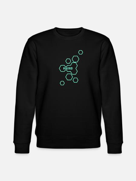 Gift for Heiko - Stanley/Stella CHANGER Unisex Organic Sweatshirt - black