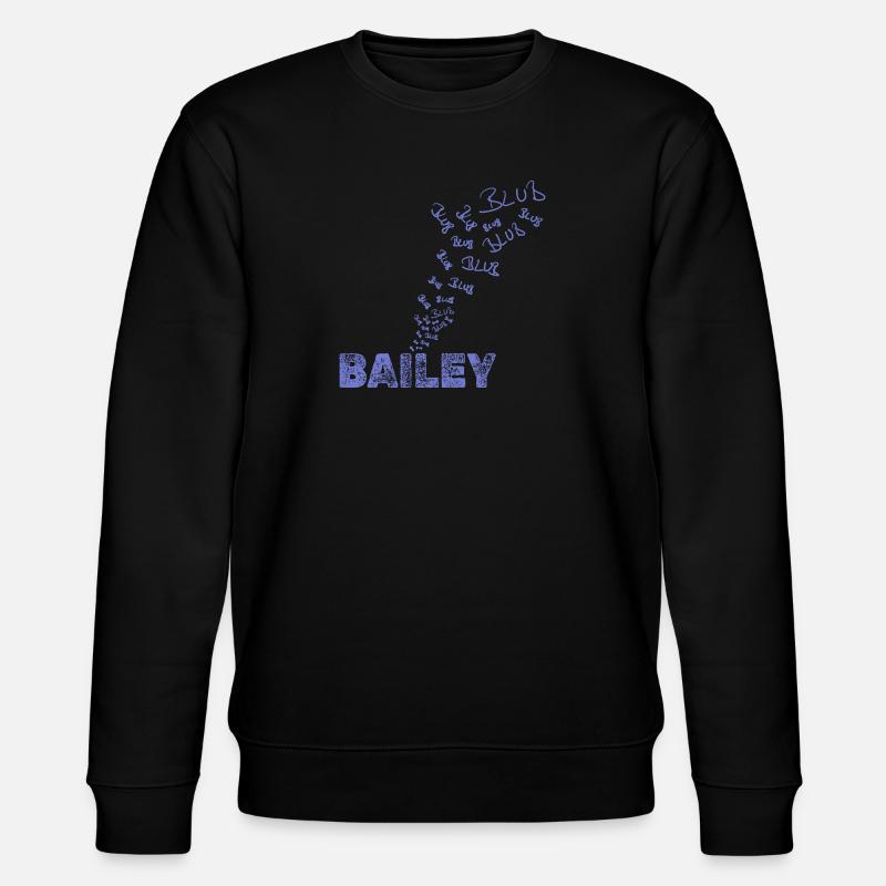 Sailing Bailey - Stanley/Stella CHANGER Unisex Organic Sweatshirt - black