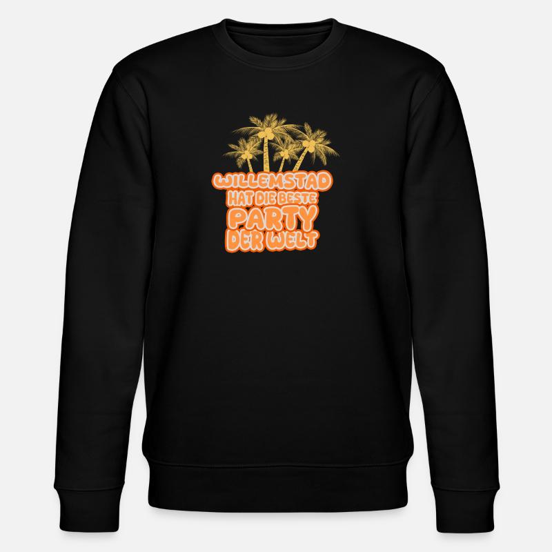 Urlaub Willemstad - Stanley/Stella Unisex Bio-Sweatshirt CHANGER  - Schwarz
