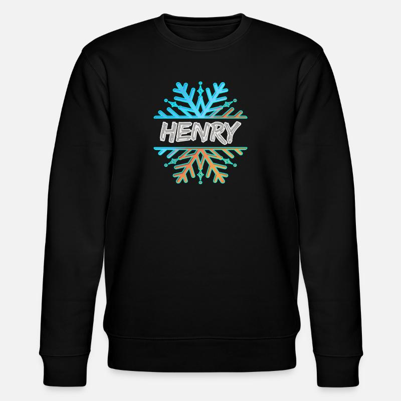 Henry Henry - Stanley/Stella Unisex Bio-Sweatshirt CHANGER  - Schwarz