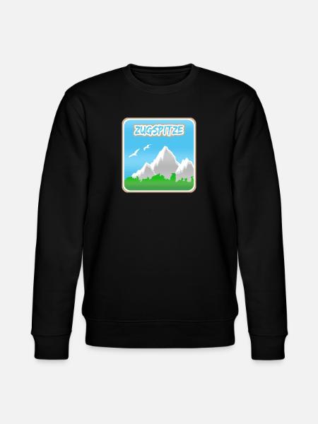 Mountaineering Zugspitze - Stanley/Stella CHANGER Unisex Organic Sweatshirt - black