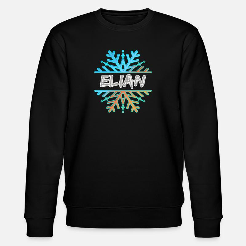 Elian Elian - Stanley/Stella Unisex Bio-Sweatshirt CHANGER  - Schwarz