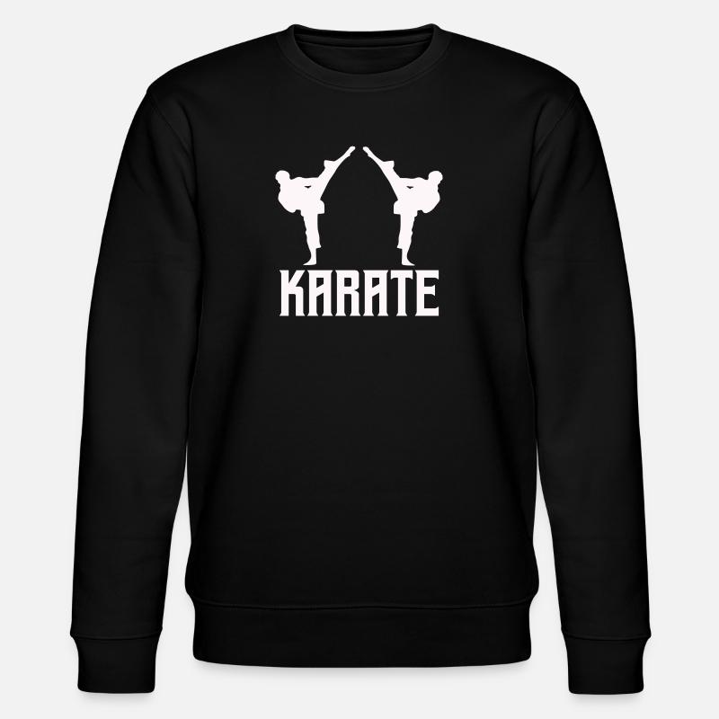 karate - Stanley/Stella Unisex Bio-Sweatshirt CHANGER  - Schwarz