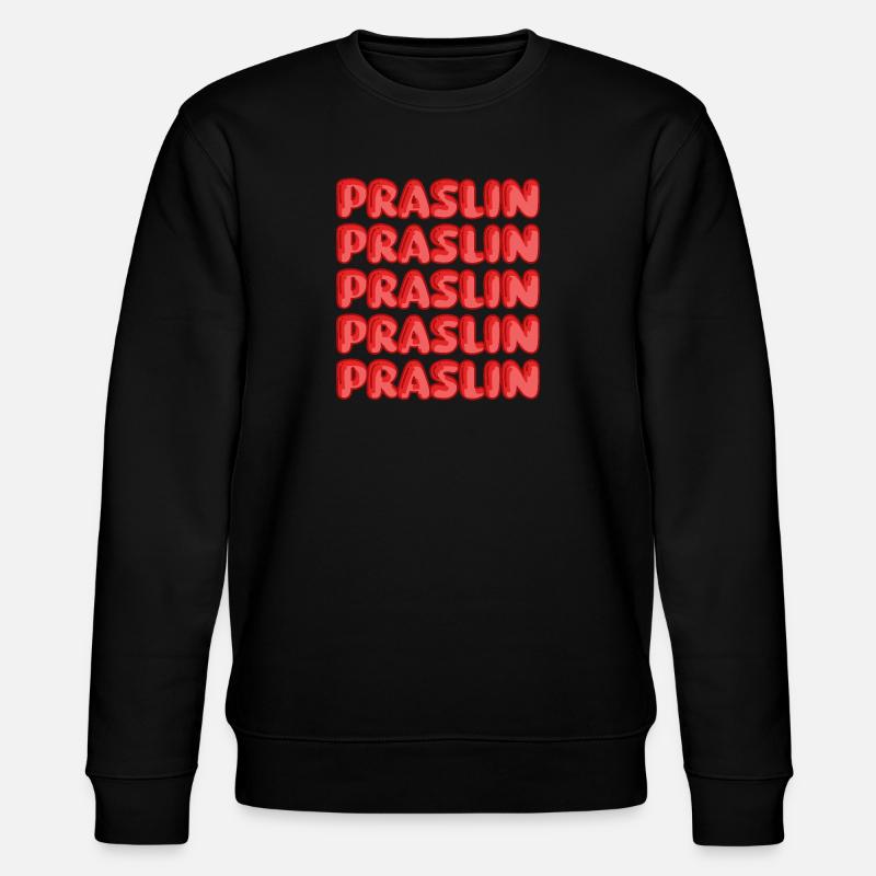 Gift for Praslin - Stanley/Stella CHANGER Unisex Organic Sweatshirt - black