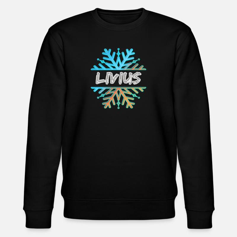 Livius - Stanley/Stella Unisex Bio-Sweatshirt CHANGER  - Schwarz