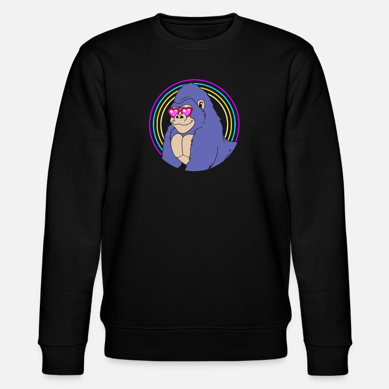 Gorille - Sweat bio CHANGER Stanley/Stella Unisexe - noir