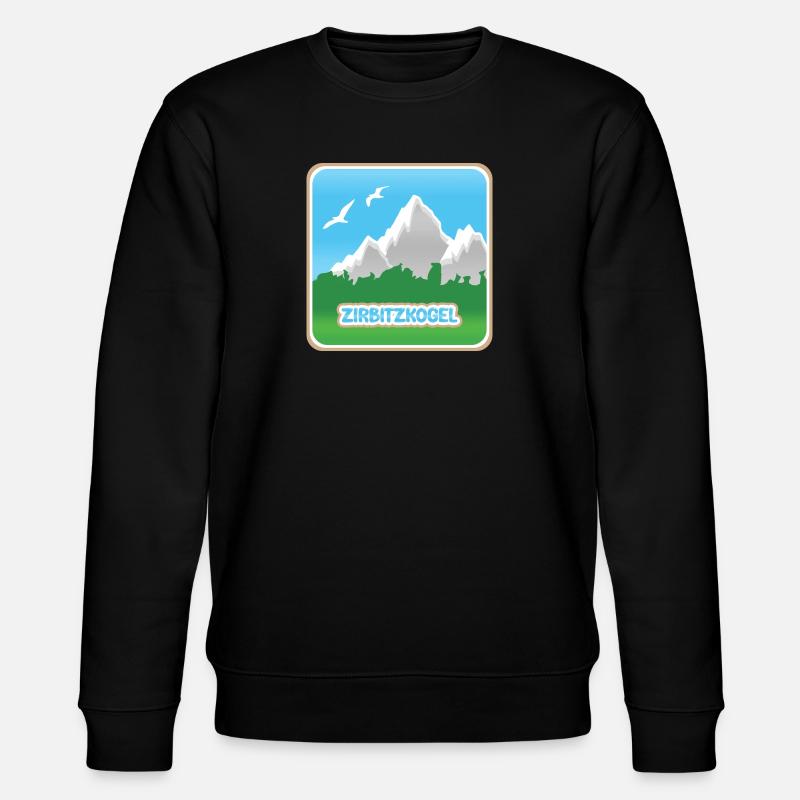 Bergsport Zirbitzkogel - Stanley/Stella Unisex Bio-Sweatshirt CHANGER  - Schwarz