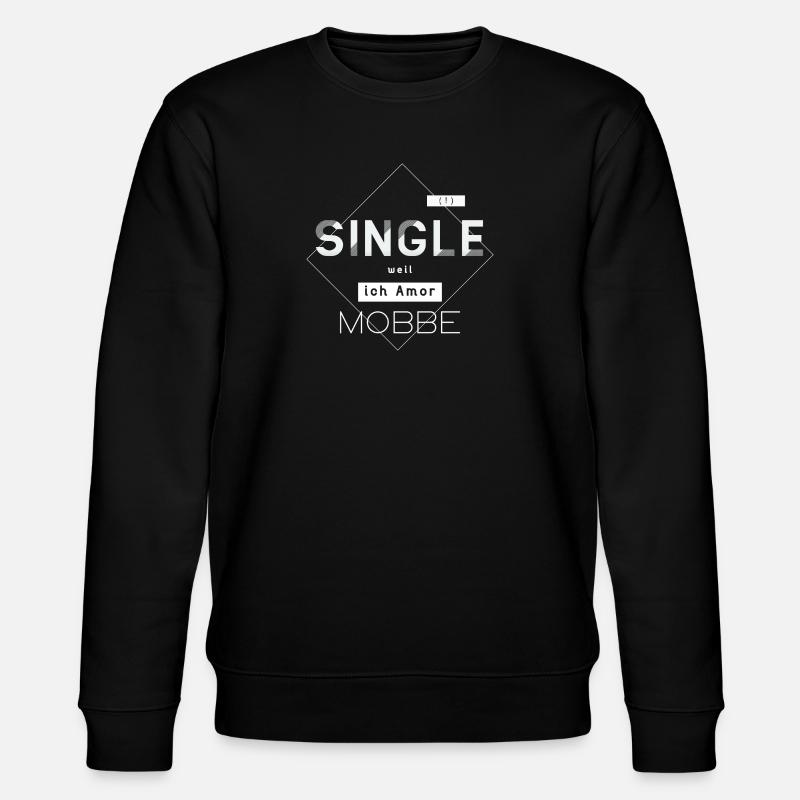 Single - Stanley/Stella Unisex Bio-Sweatshirt CHANGER  - Schwarz