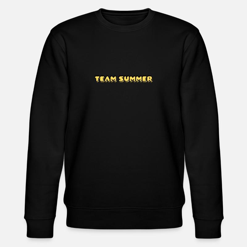 TEAM SOMMER - Stanley/Stella Unisex Bio-Sweatshirt CHANGER  - Schwarz