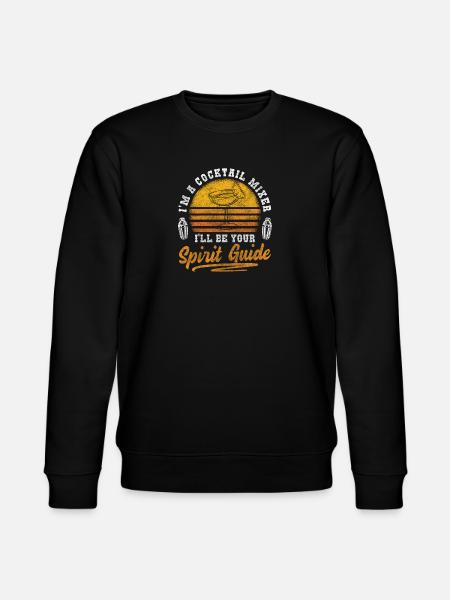 Blender Drinks Drinker Rum - Stanley/Stella CHANGER Unisex Organic Sweatshirt - black