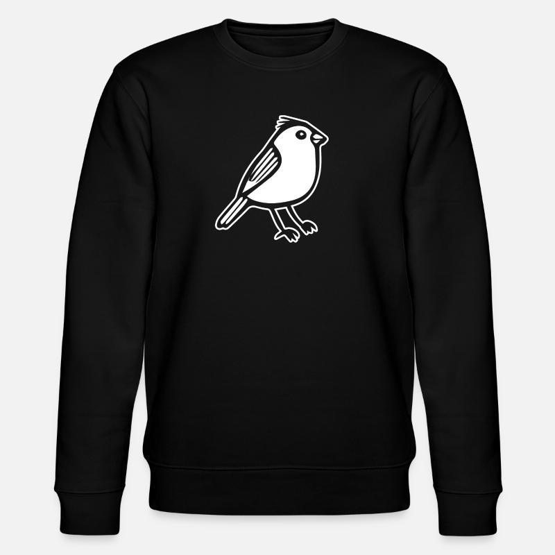 Vogel - Stanley/Stella Unisex Bio-Sweatshirt CHANGER  - Schwarz