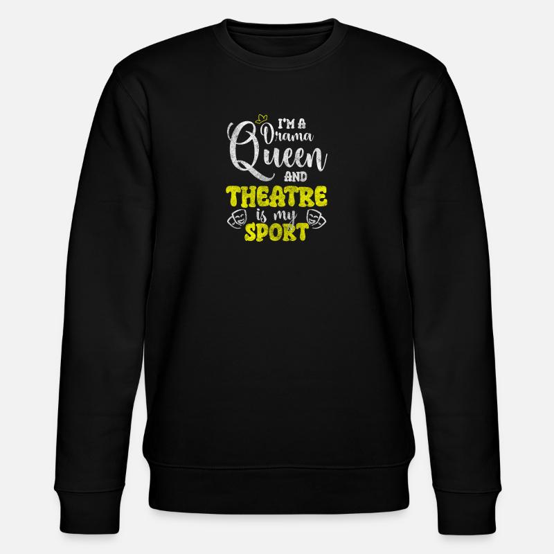 Couronne exagérer Mimimi - Sweat bio CHANGER Stanley/Stella Unisexe - noir