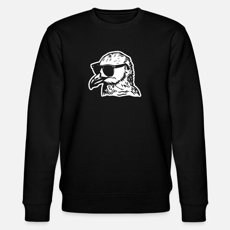 Gull - Stanley/Stella CHANGER Unisex Organic Sweatshirt - black