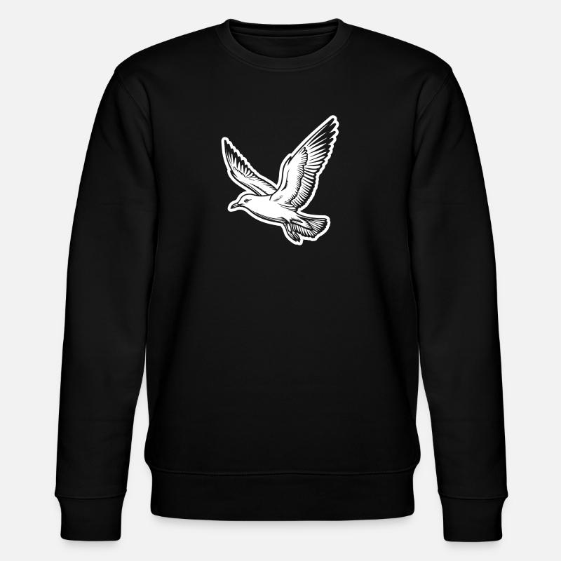 Mouette - Sweat bio CHANGER Stanley/Stella Unisexe - noir