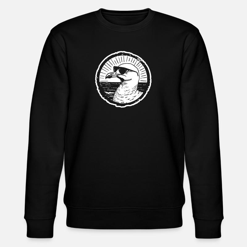 Mouette - Sweat bio CHANGER Stanley/Stella Unisexe - noir