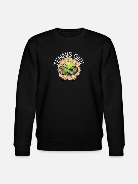 Tennismädchen - Stanley/Stella Unisex Bio-Sweatshirt CHANGER - Schwarz