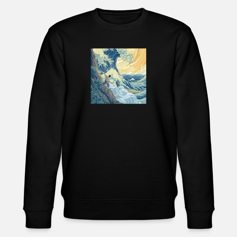 Stonehound - Vague - Sweat bio CHANGER Stanley/Stella Unisexe - noir