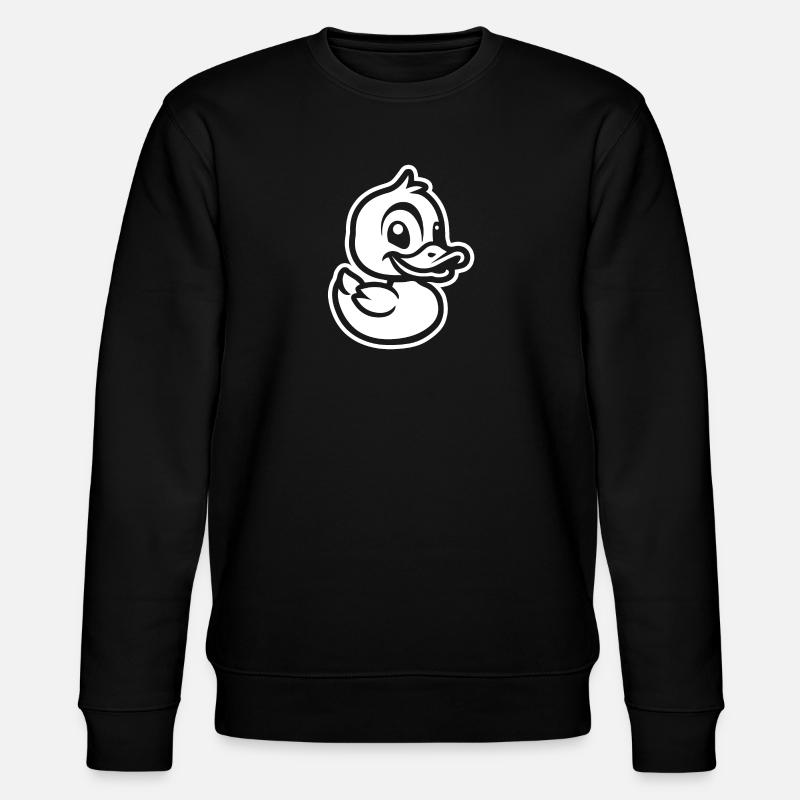 Duck Ducks - Stanley/Stella CHANGER Unisex Organic Sweatshirt - black