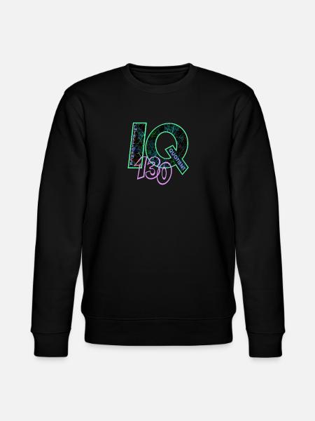 IQ 130 - Stanley/Stella Unisex Bio-Sweatshirt CHANGER  - Schwarz