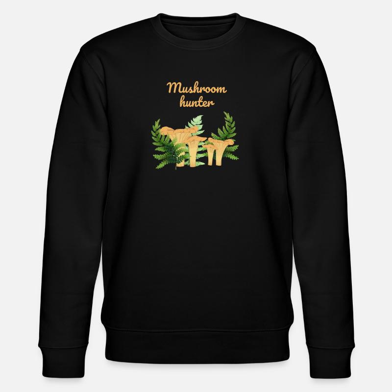 Pilzsammler - Stanley/Stella Unisex Bio-Sweatshirt CHANGER  - Schwarz