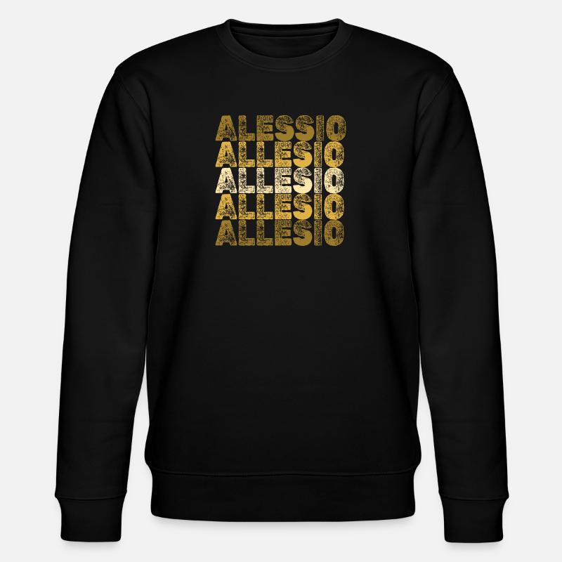 Gift for Allesio - Stanley/Stella CHANGER Unisex Organic Sweatshirt - black