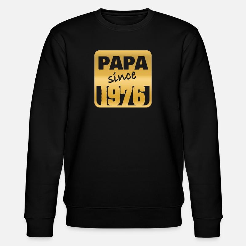 1976 - Sweat bio CHANGER Stanley/Stella Unisexe - noir