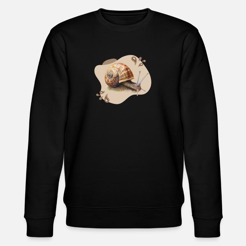 Escargot - Sweat bio CHANGER Stanley/Stella Unisexe - noir