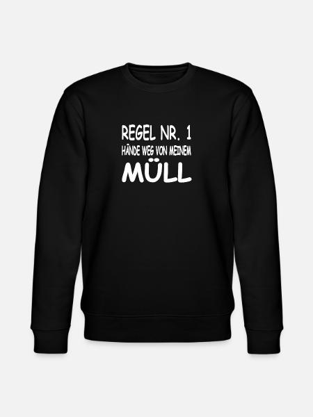Müll - Stanley/Stella Unisex Bio-Sweatshirt CHANGER - Schwarz