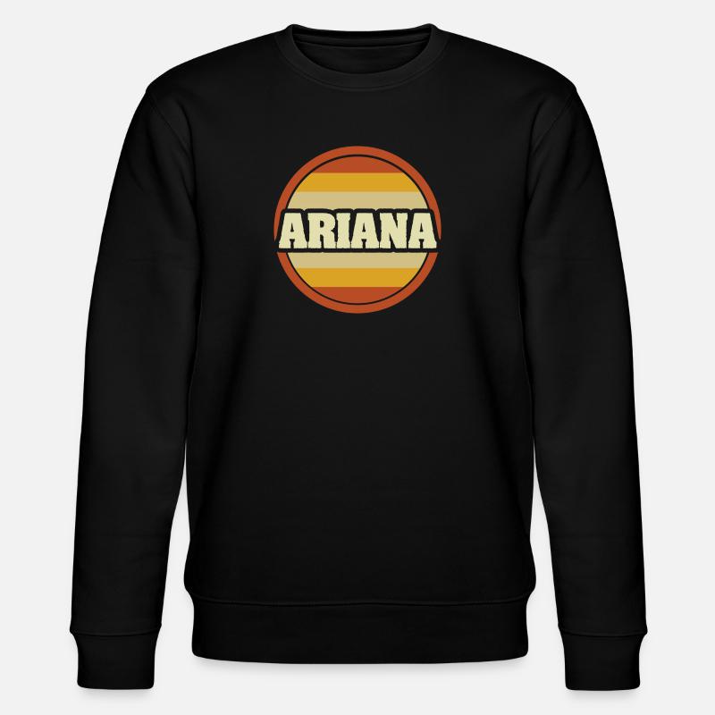 Ariana as a given name - Stanley/Stella CHANGER Unisex Organic Sweatshirt - black