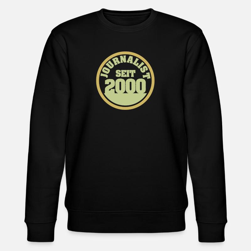 2000 - Stanley/Stella CHANGER Unisex Organic Sweatshirt - black