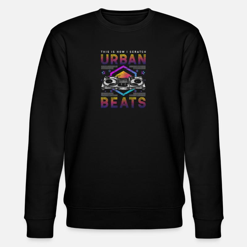 Fête, Amour, Ambiance, Passe-temps - Sweat bio CHANGER Stanley/Stella Unisexe - noir
