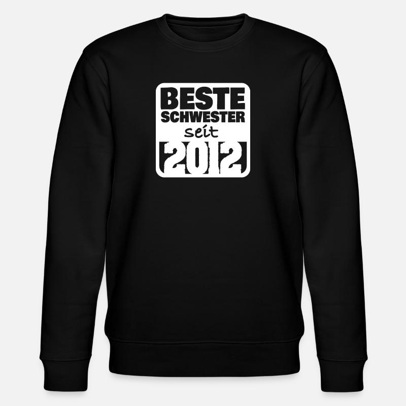 2012 - Stanley/Stella Unisex Bio-Sweatshirt CHANGER - Schwarz