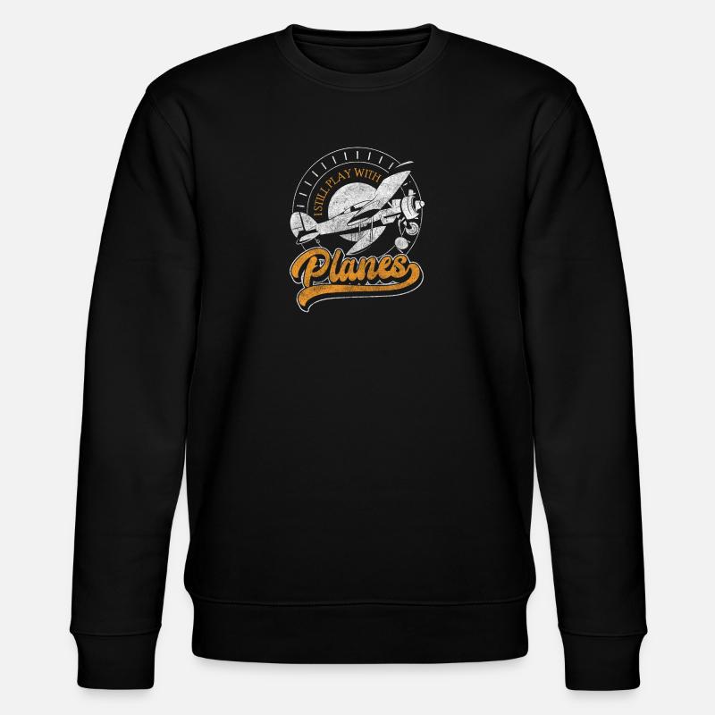 Aviateur d’avion Pilote d’essai - Sweat bio CHANGER Stanley/Stella Unisexe - noir