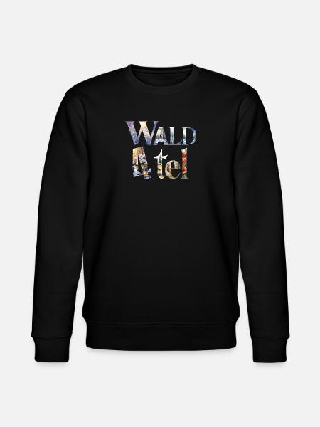 Waldviertel - Wald4tel - Stanley/Stella Unisex Bio-Sweatshirt CHANGER  - Schwarz