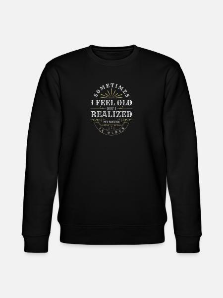 Family Protection Irony - Stanley/Stella CHANGER Unisex Organic Sweatshirt - black
