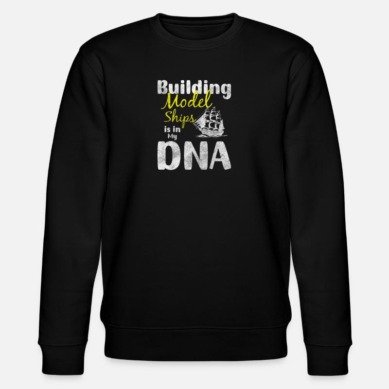Model RC Ship Skipper - Stanley/Stella CHANGER Unisex Organic Sweatshirt - black