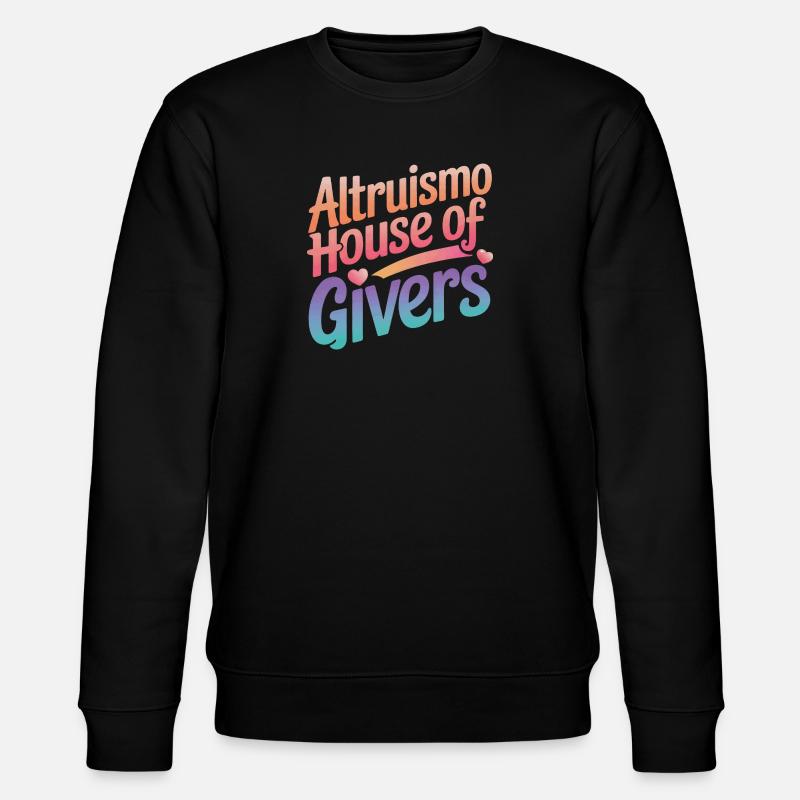 Altruisme Don désintéressé Donner d’école - Sweat bio CHANGER Stanley/Stella Unisexe - noir