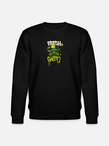 Graffiti Kunst Mode Auffällig - Stanley/Stella Unisex Bio-Sweatshirt CHANGER - Schwarz