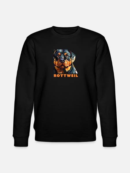Rottweiler1 - Stanley/Stella Unisex Bio-Sweatshirt CHANGER  - Schwarz