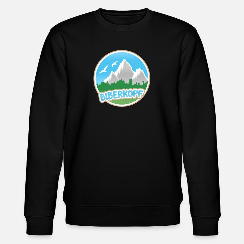 Gift for Beaverhead - Stanley/Stella CHANGER Unisex Organic Sweatshirt - black
