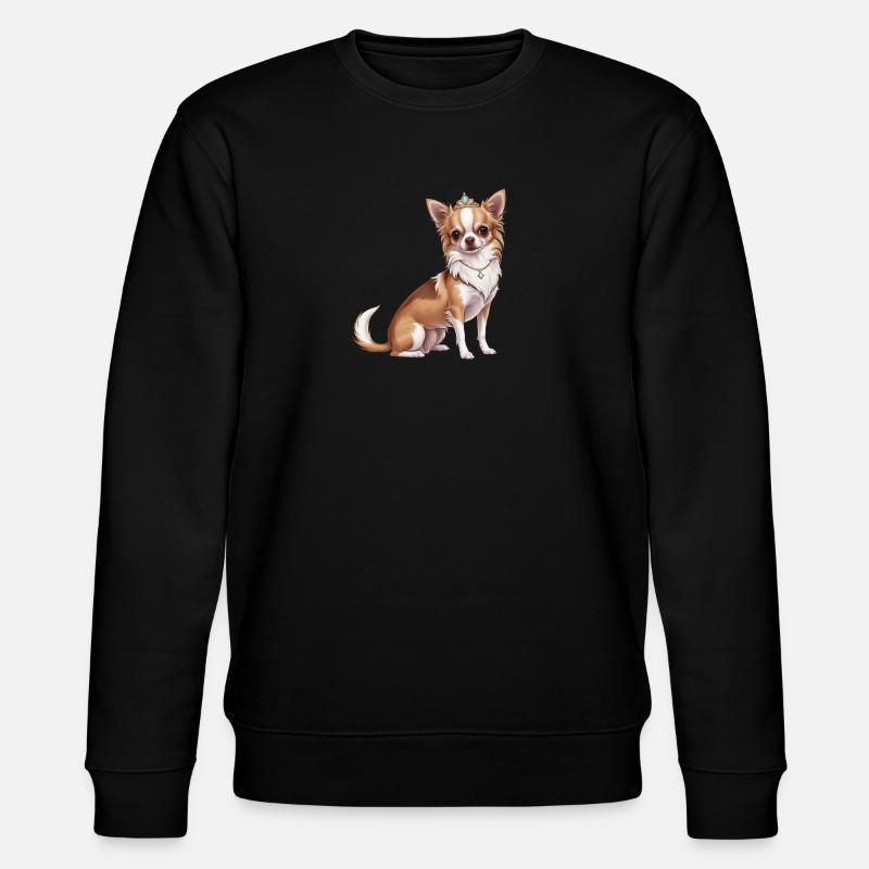 Princesse Chihuahua - Sweat bio CHANGER Stanley/Stella Unisexe - noir