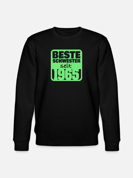 1965 - Stanley/Stella Unisex Bio-Sweatshirt CHANGER  - Schwarz