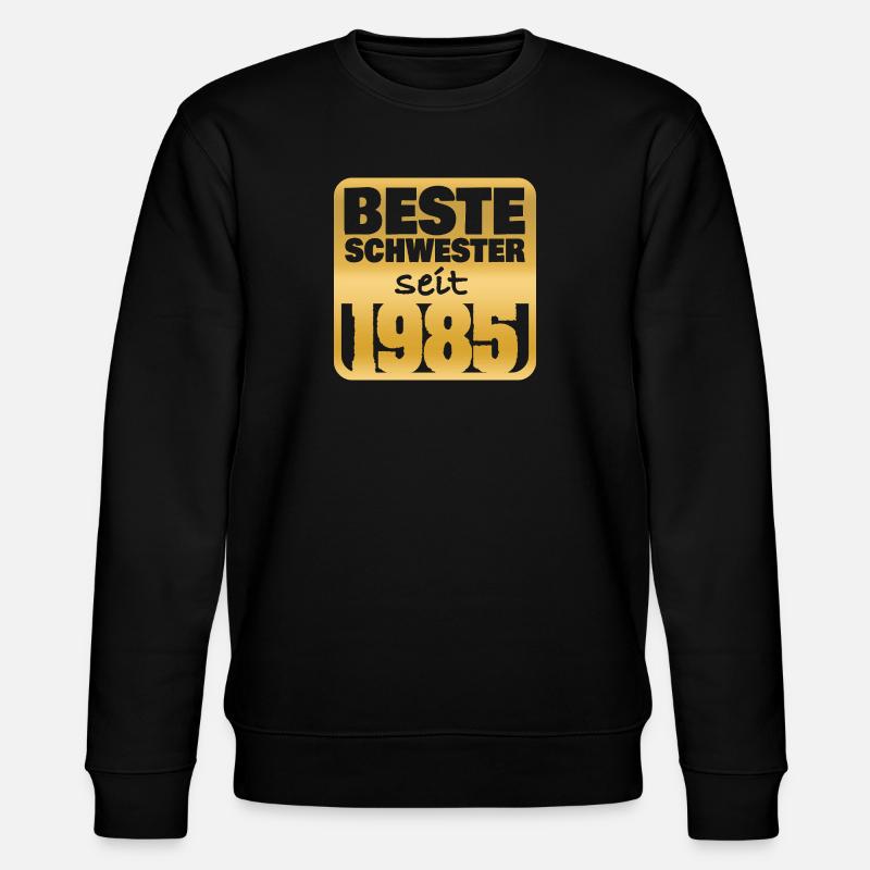 Soeur 1985 - Sweat bio CHANGER Stanley/Stella Unisexe - noir