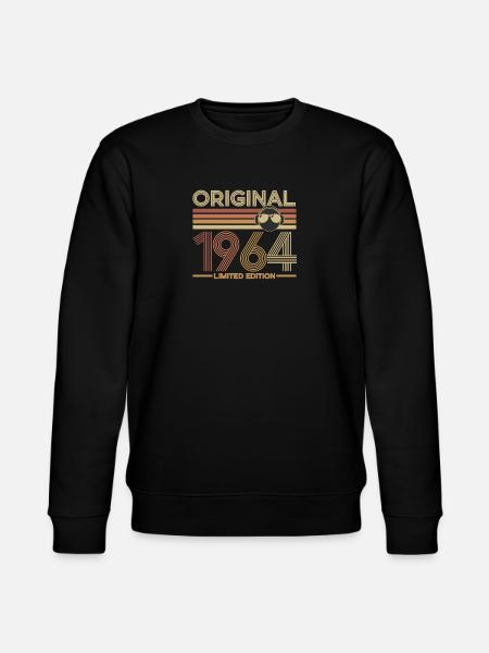 1964 - Stanley/Stella CHANGER Unisex Organic Sweatshirt - black