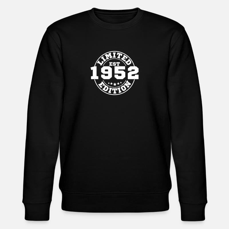 1952 limited edition - Sweat bio CHANGER Stanley/Stella Unisexe - noir