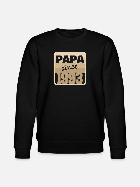Father's Day 1993 - Stanley/Stella CHANGER Unisex Organic Sweatshirt - black